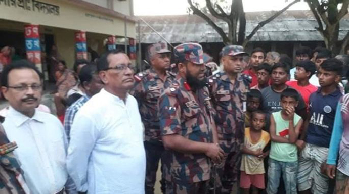 বিরল সীমান্তের সংখ্যালঘু সম্প্রদায়ের নিরাপত্তা নিয়ে বিজিবি’র মতবিনিময় সভা