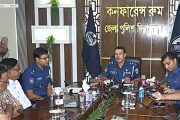 দিনাজপুরে নবাগত পুলিশ সুপারের সঙ্গে গণমাধ্যমকর্মীদের মতবিনিময়