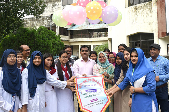 দিনাজপুর মহিলা বিষয়ক অধিদপ্তরের উদ্যোগে জাতীয় কন্যা শিশু দিবস পালিত