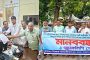 শিক্ষক-কর্মচারীর চাকুরী জাতীয় করণসহ বিভিন্ন দাবিতে দিনাজপুরে মানববন্ধন ও স্মারকলিপি প্রদান