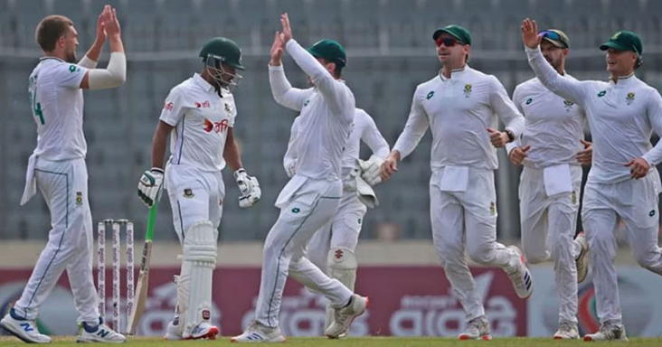 বাংলাদেশকে ২২ ওভারেই হারাল দক্ষিণ আফ্রিকা