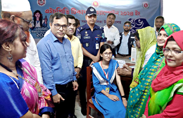 জরায়ুমুখ ক্যান্সার প্রতিরোধী এইচপিভি টিকা কৈশরকালীন স্বাস্থ্য সেবার এক নতুন দিগন্ত - অতিরিক্ত জেলা প্রশাসক (সার্বিক) নুর-এ-আলম