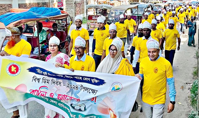 দিনাজপুরে নানা আয়োজনে বিশ্ব ডিম দিবস পালিত