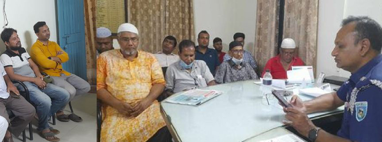 বিরামপুরে নবাগত ওসির আমন্ত্রণে বিরামপুর প্রেসক্লাবের সাংবাদিকদের মতবিনিময়