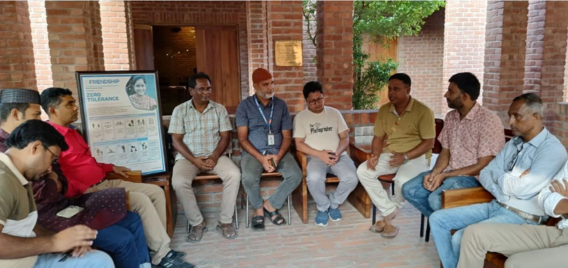 প্রান্তিক মানুষের টেকসই অর্থনৈতিক উন্নয়নে কাজ করে যাচ্ছে ফ্রেন্ডশিপ