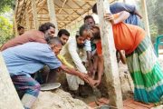 ঢাঙ্গীপুকুর আদর্শ গ্রাম নূরানী মাদ্রাসার ভিত্তি প্রস্তরের শুভ উদ্বোধন