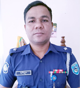 ফুলবাড়ী থানার ওসি হিসেবে একেএম খন্দকার মুহিব্বুল এর যোগদান