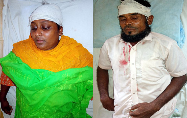 বিরলে প্রতিপক্ষের হামলায় নারীসহ আহত-২