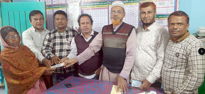 আশা দিনাজপুর কান্তজী ব্রাঞ্চের এককালীন সম্মানী ভাতা প্রদান