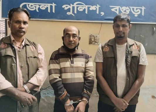 বগুড়ায় হত্যা মামলায় যুবলীগ নেতা গ্রেপ্তার