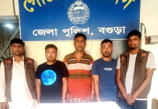 বগুড়ায় আ’লীগের সহযোগী সংগঠনের তিননেতা গ্রেপ্তার