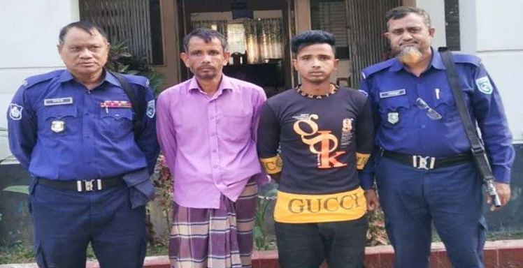 ফুলবাড়ীতে দুই মাদকসেবীর এক মাসের বিনাশ্রম কারাদন্ড