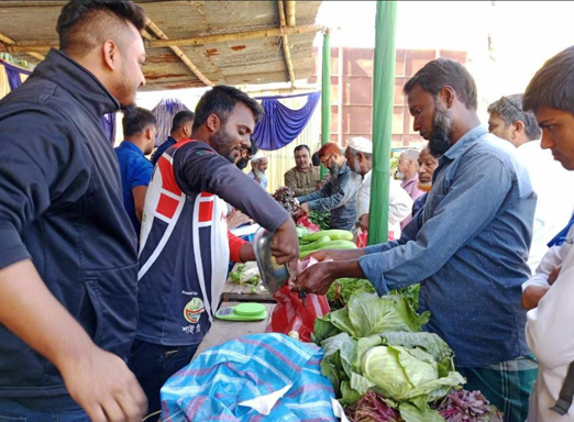 পঞ্চগড়ে চালু হয়েছে ন্যায্যমুল্য বাজার কার্যক্রম