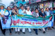 গাইবান্ধায় জাসাসের উদ্যোগে আনন্দ শোভাযাত্রা