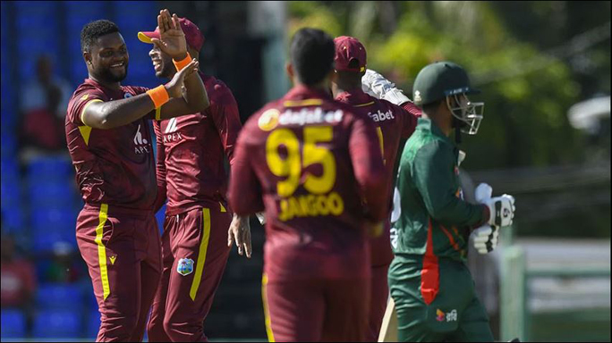 রেকর্ড গড়ে বাংলাদেশকে হারালো ওয়েস্ট ইন্ডিজ