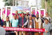বগুড়ায় ২২ পরিবারের চালে ব্যতিক্রমী নবান্ন উৎসব