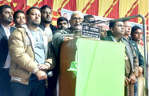 বীরগঞ্জে বিএনপি’র গণসমাবেশ