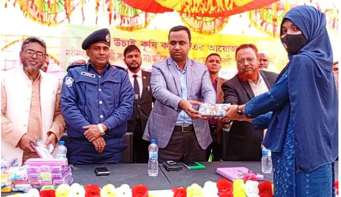 পাঁচবিবিরি উচাই কৃষি কলেজে নবীন-বরণ