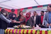 বিরামপুরে বিজয় দিবসে বীর মুক্তিযোদ্ধাদের সংবর্ধনা