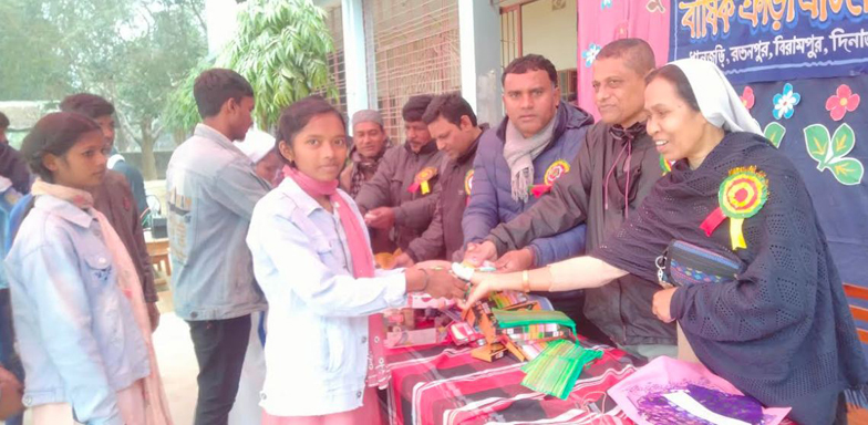 বিরমাপুরের ধানজুড়ি সেন্ট ফ্রান্সিস মাধ্যমিক বিদ্যালয়ে বার্ষিক ক্রীড়া প্রতিযেগিতা