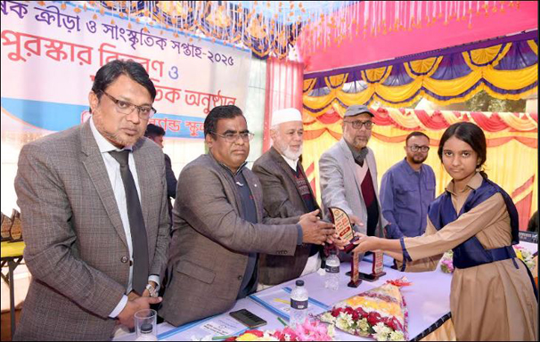 হলিল্যান্ড স্কুল দিনাজপুর এর বার্ষিক ক্রীড়া ও সাংস্কৃতিক প্রতিযোগিতার পুরস্কার বিতরণী অনুষ্ঠিত
