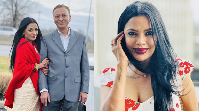 বিবাহবার্ষিকীতে স্বামীকে প্রকাশ্যে আনলেন তমালিকা কর্মকার