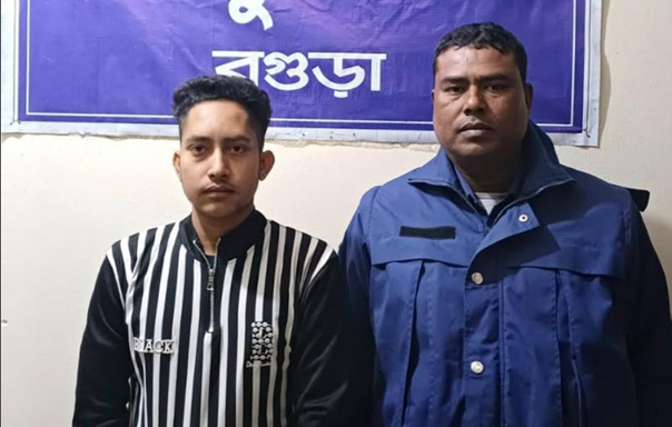 বগুড়ায় ভাঙচুর ও বিস্ফোরক মামলায় স্বেচ্ছাসেবক লীগ নেতা গ্রেপ্তার