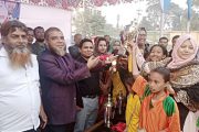 দিনাজপুর সদর উপজেলা প্রাথমিক বিদ্যালয় ফুটবল গোল্ডকাপ টুর্নামেন্টের ফাইনাল খেলা অনুষ্ঠিত