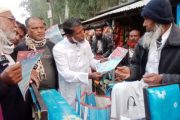 আক্কেলপুরে সাবেক ছাত্রনেতা আব্বাস আলীর গণসংযোগ