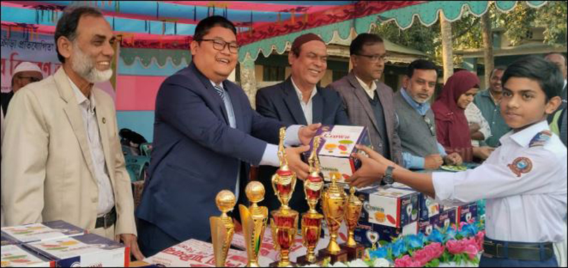 ধুনটে ক্রীড়া প্রতিয়োগিতায় পুরস্কার বিতরণ