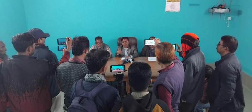 সারিয়াকান্দি ডিগ্রি কলেজের ভারপ্রাপ্ত অধ্যক্ষ মুনজুর মোর্শেদের বিরুদ্ধে সংবাদ সম্মেলন