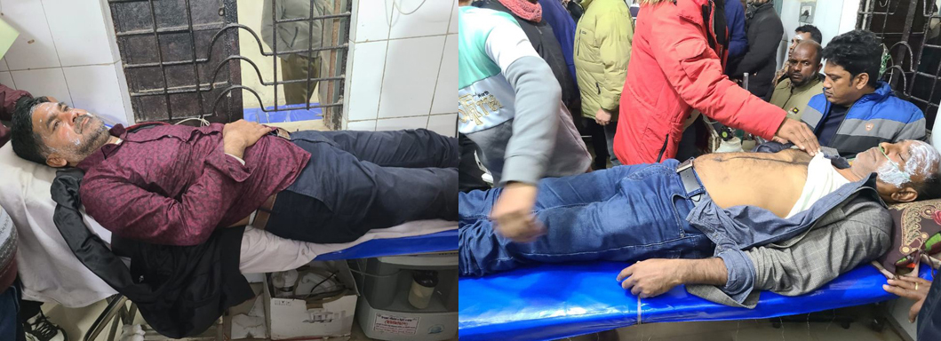 ফুলবাড়ীতে বিএনপির মিছিলে ককটেল নিক্ষেপ, উপজেলা ও পৌর সাধারণ সম্পাদক সহ চারজন আহত