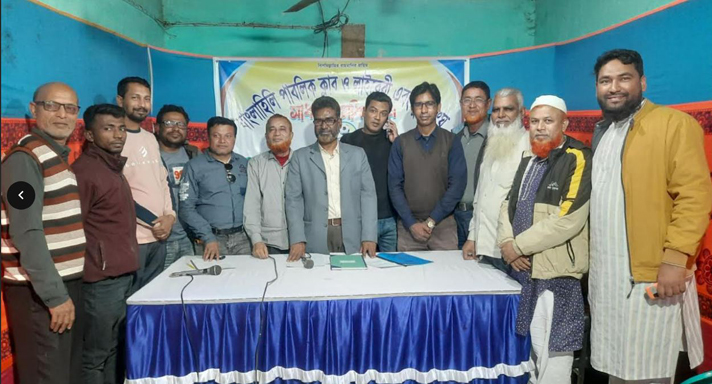 বাংলাহিলি পাবলিক ক্লাব ও লাইব্রেরির নতুন কমিটি সভাপতি কবির সম্পাদক আরমান আলী      