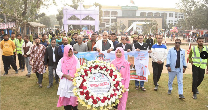 দিনাজপুরে বিভিন্ন সংগঠনের মহান শহীদ দিবস ও আন্তর্জাতিক মাতৃভাষা দিবস পালন