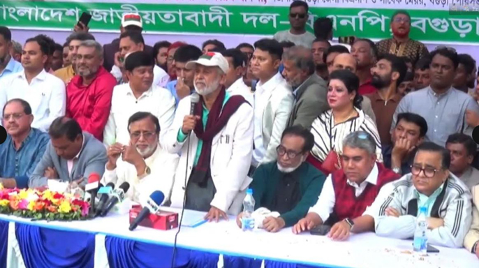 আগামীতে দেশের রাষ্ট্রপতি হবেন খালেদা জিয়া প্রধানমন্ত্রী হবেন তারেক রহমান -বগুড়ার জনসভায় সাবেক এমপি হেলালুজ্জামান তালুকদার লালু