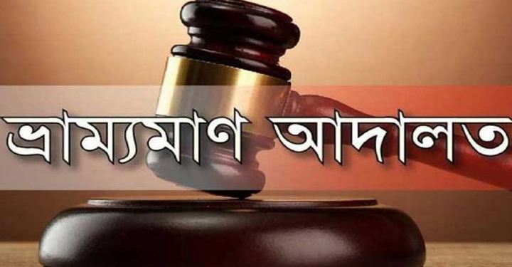 বিরলে ভ্রাম্যমাণ আদালতে ৩ মাসের কারাদন্ড