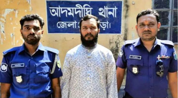 আদমদীঘিতে সাবেক এমপির ছোট ভাই নাশকতা মামলায় গ্রেপ্তার