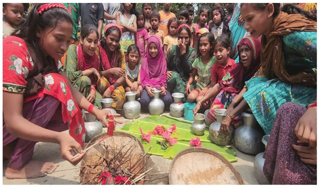 ব্রাহ্মণবাড়িয়ায় ‍দুই লাখ টাকার মোহরানায় ব্যাঙের বিয়ে!