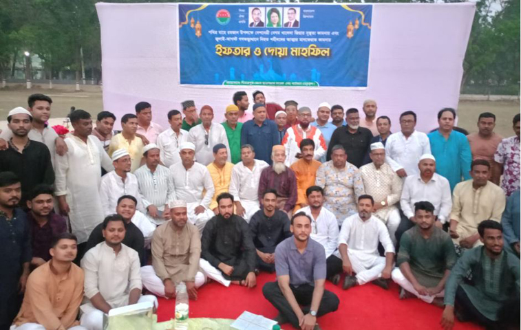 দিনাজপুরে সাবেক ও বর্তমান ছাত্রদলের আয়োজনে ইফতার ও দোয়া মাহফিল অনুষ্ঠিত