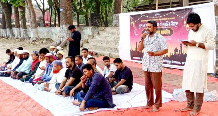 মিঠাপুকুরে বৈষম্যবিরোধী ছাত্র আন্দোলনের দোয়া ও ইফতার মাহফিল