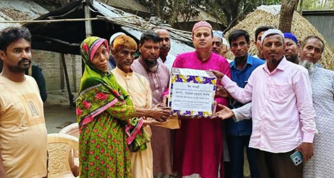 নন্দীগ্রামে শহীদ সোহেলের পরিবারে তারেক রহমানের ঈদ উপহার