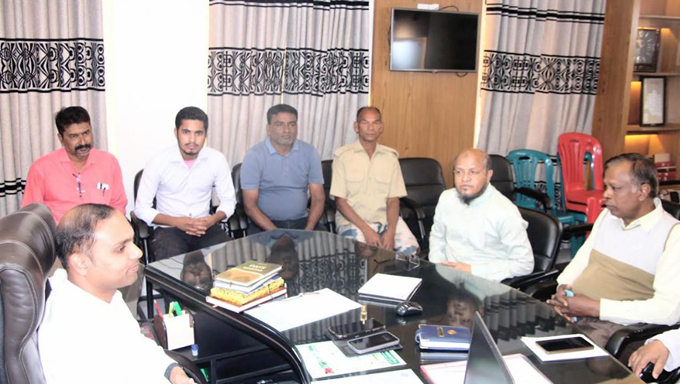 বীরগঞ্জ নবাগত ইউএনও‍‍`র মতবিনিময় অনুষ্ঠিত