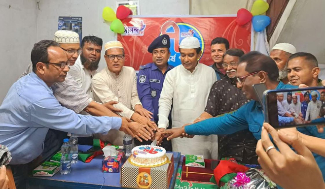 গোবিন্দগঞ্জে নানা কর্মসূচীর মধ্য দিয়ে আনন্দ টেলিভিশনের সপ্তম বর্ষ পূর্তি পালিত