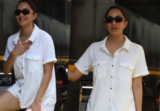 বেবিবাম্প নিয়েই শুটিংয়ে কিয়ারা!