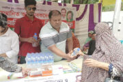 বিএনপির ভারপ্রাপ্ত চেয়ারপার্সন তারেক রহমানের নির্দেশনায়  দিনাজপুরে এসএসসি পরীক্ষার্থীদের পাশে জেলা ছাত্রদল