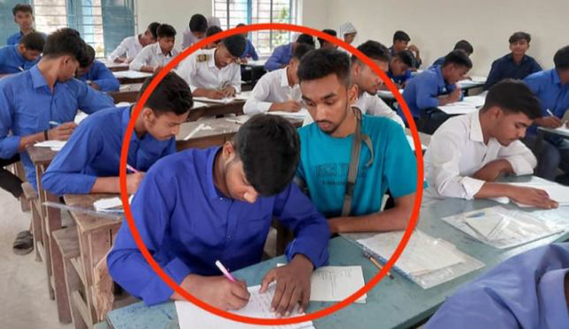 দুর্ঘটনায় হাত অকেজো, শ্রুতিলেখকের সহায়তায় এসএসসি পরীক্ষায় স্বপ্ন ছুঁতে চায় রাতুল