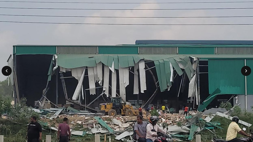 বগুড়ায় করতোয়া নদীর অবৈধ স্থাপনা উচ্ছেদ