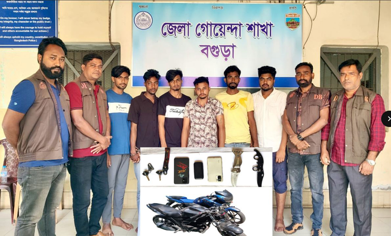 বগুড়ায় দুই সাংবাদিকের ওপর হামলায় কিশোর গ্যাংয়ের ৬ সদস্য আটক