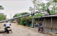 রাণীশংকৈলে কালবৈশাখীর তান্ডব, ২০ ঘন্টা ধরে বিদ্যুৎ নেই