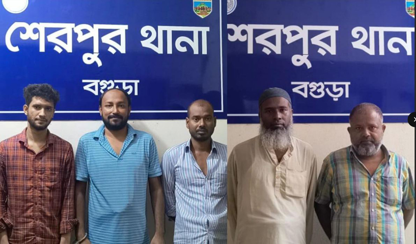 বগুড়ার এক রাতে ছাত্রলীগ সভাপতিসহ ৫ আ. লীগ নেতা গ্রেফতার